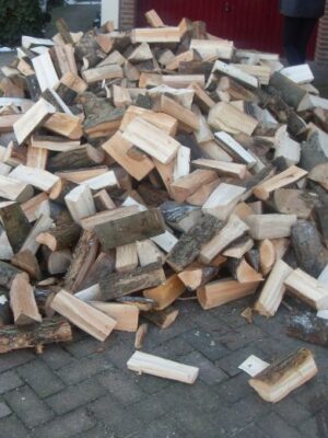 Los gestort hout